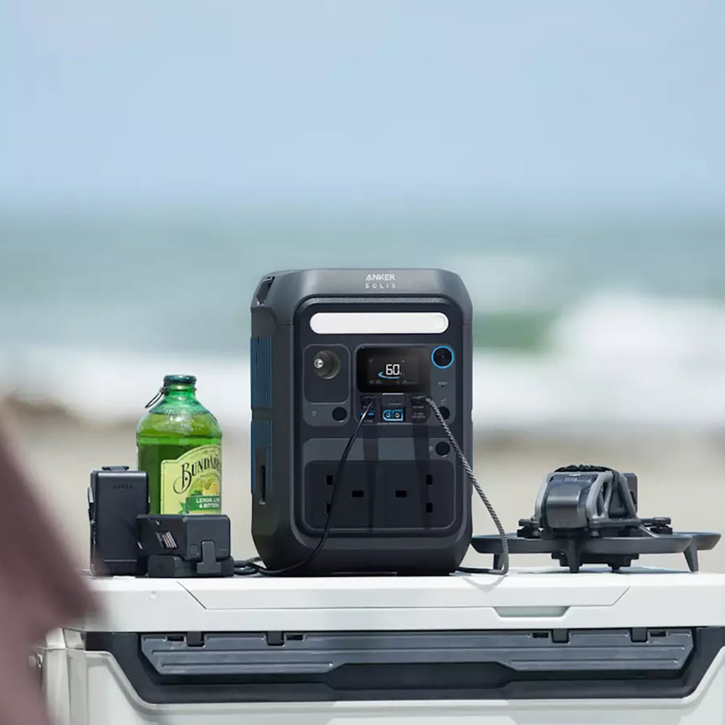 Anker SOLIX C300X Portable Power Station / 300W Output / 288Wh Capacity / 7 Ports