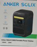 Anker SOLIX C300X Portable Power Station / 300W Output / 288Wh Capacity / 7 Ports