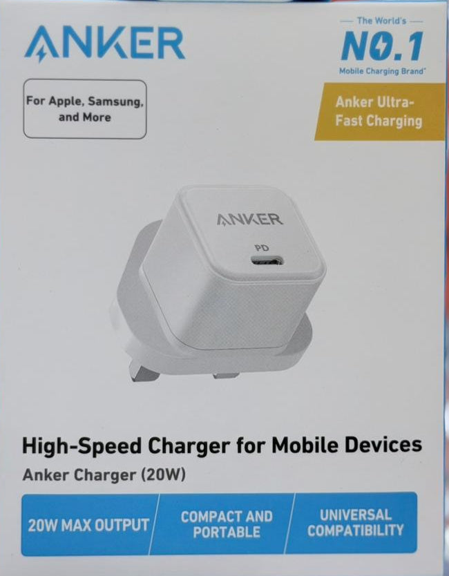 high-speed charger by anker